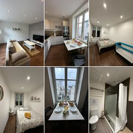 # Le 3 # Joli T3 Centre, Neuf, Calme Et Equipe * Mülhausen