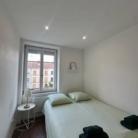 # Le 3 # Joli T3 Centre, Neuf, Calme Et Equipe * Mulhouse