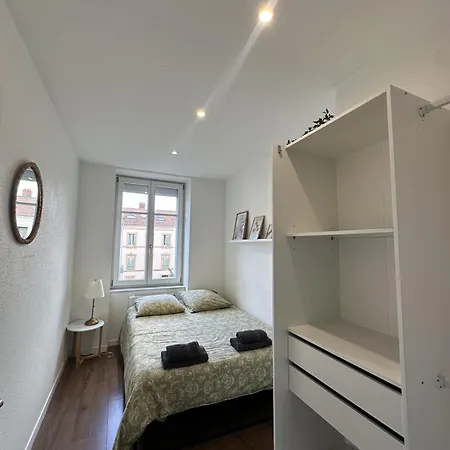 # Le 3 # Joli T3 Centre, Neuf, Calme Et Equipe Mulhouse