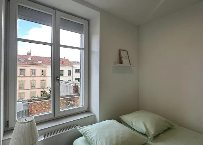 # Le 3 # Joli T3 Centre, Neuf, Calme Et équipé Appartement Mulhouse